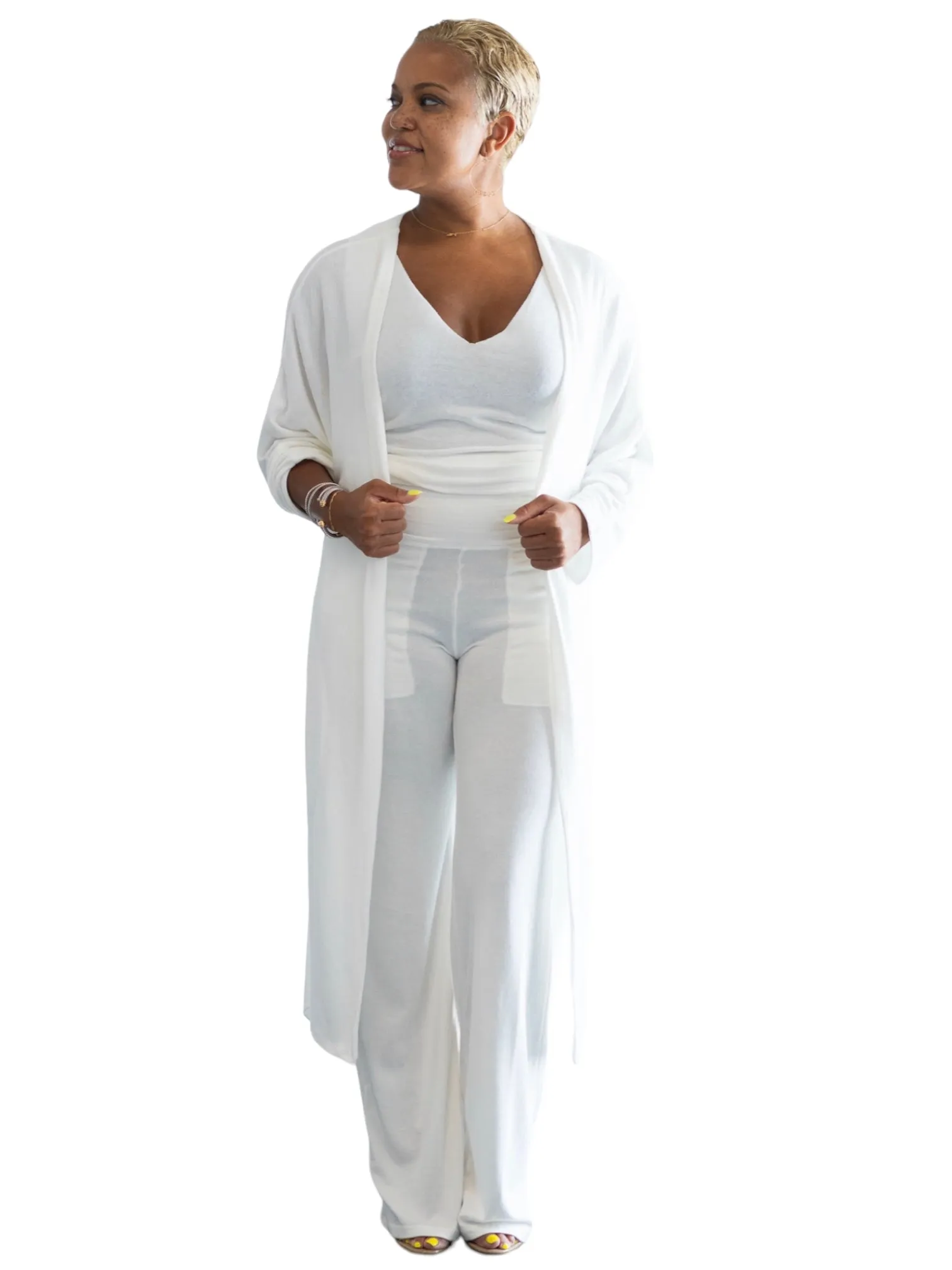 Simple Zen Tank- White