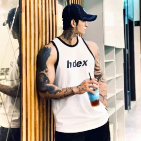 Sleeveless Tank Tops for Men-Cotton Fitness Vest