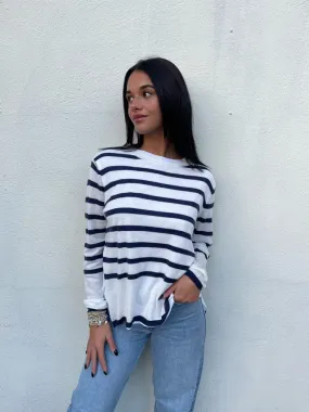 Striped Sweater Top