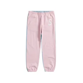 Supreme S Logo Split Sweatpant Light Pink