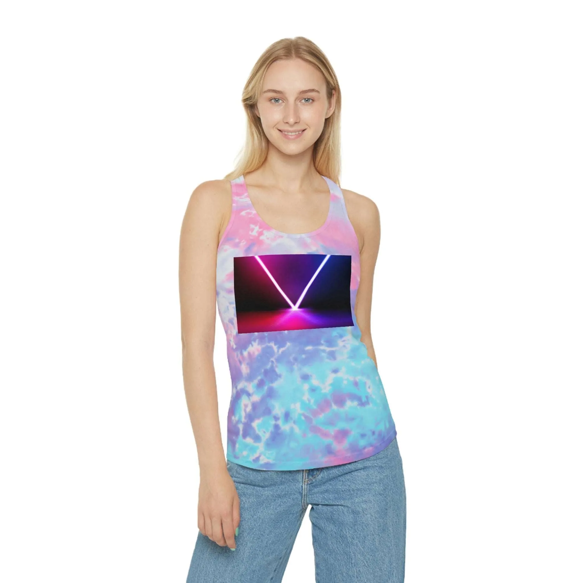 Tie Dye Racerback Tank Top