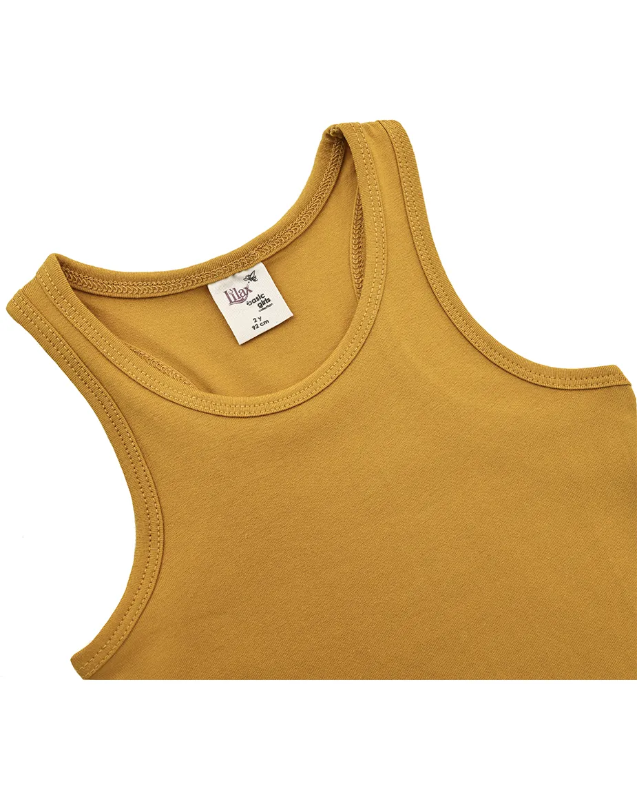 Toddler Cotton Basic Racerback Tanktop