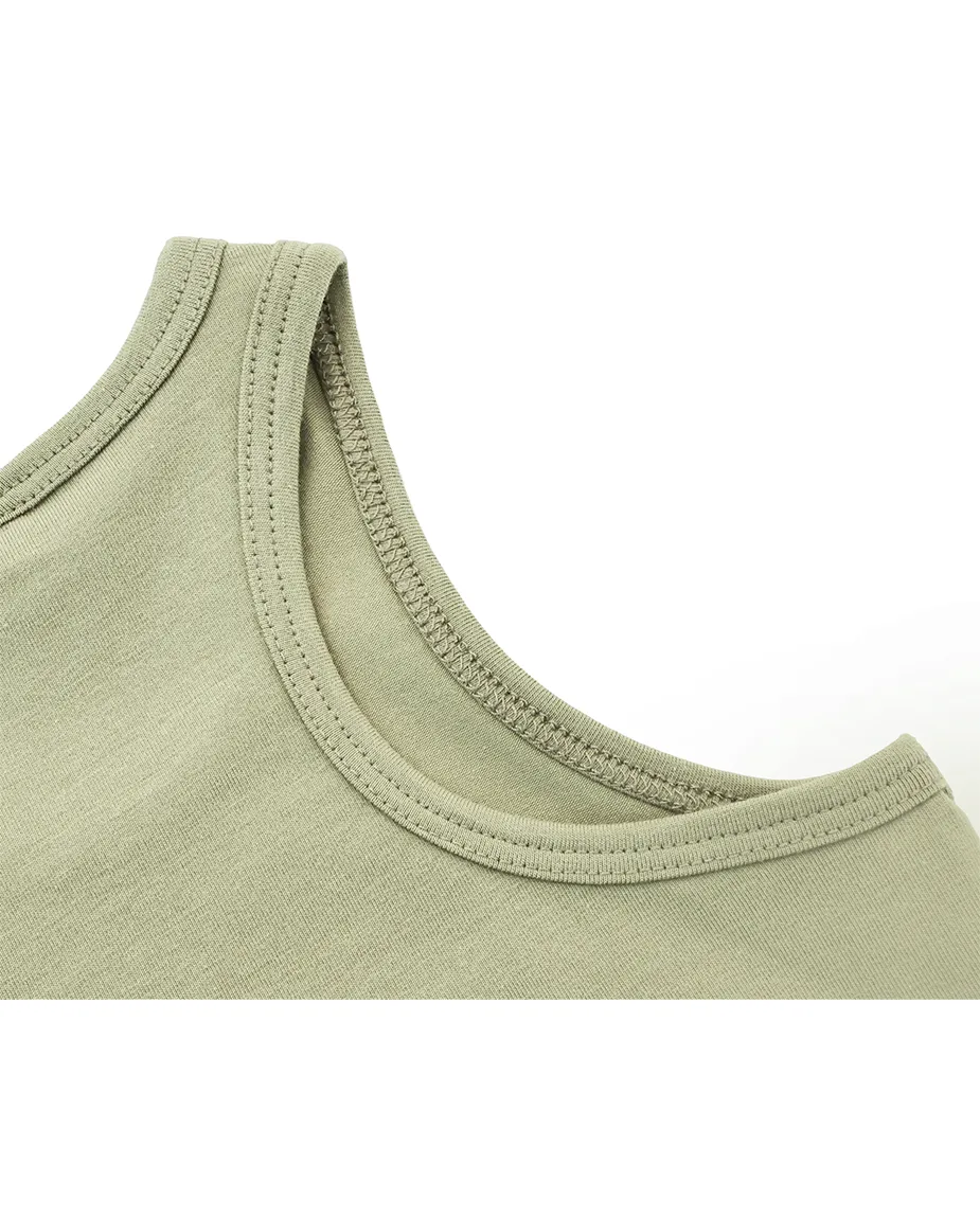 Toddler Cotton Basic Racerback Tanktop