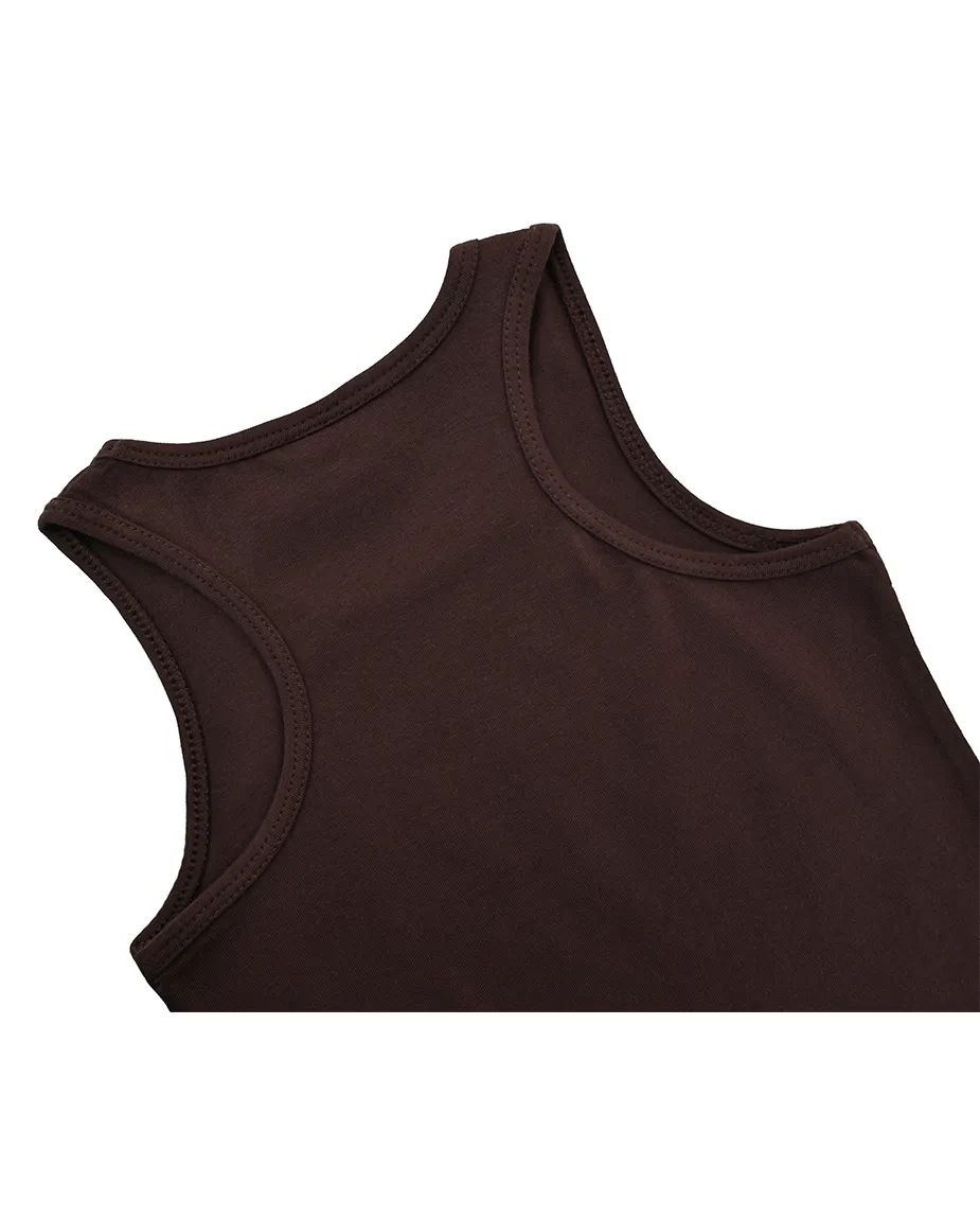 Toddler Cotton Basic Racerback Tanktop
