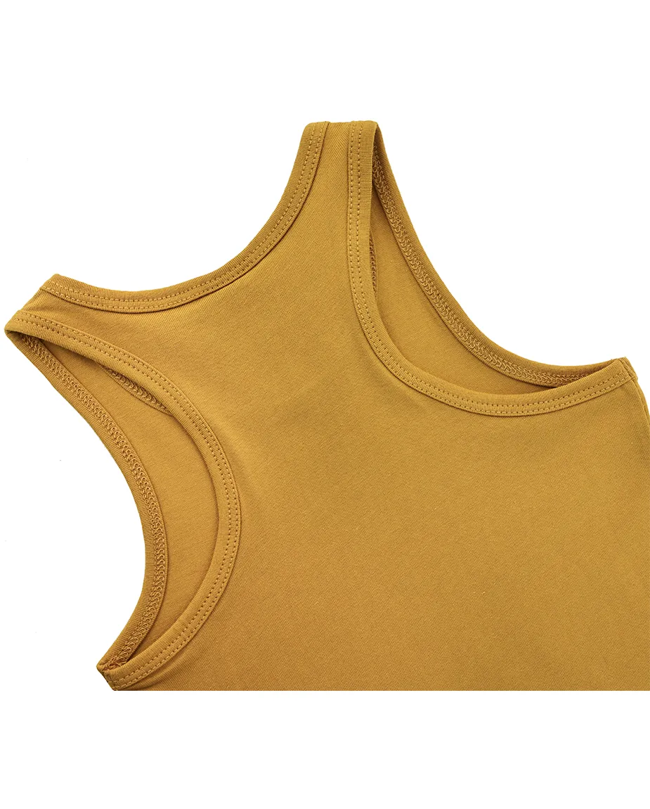 Toddler Cotton Basic Racerback Tanktop
