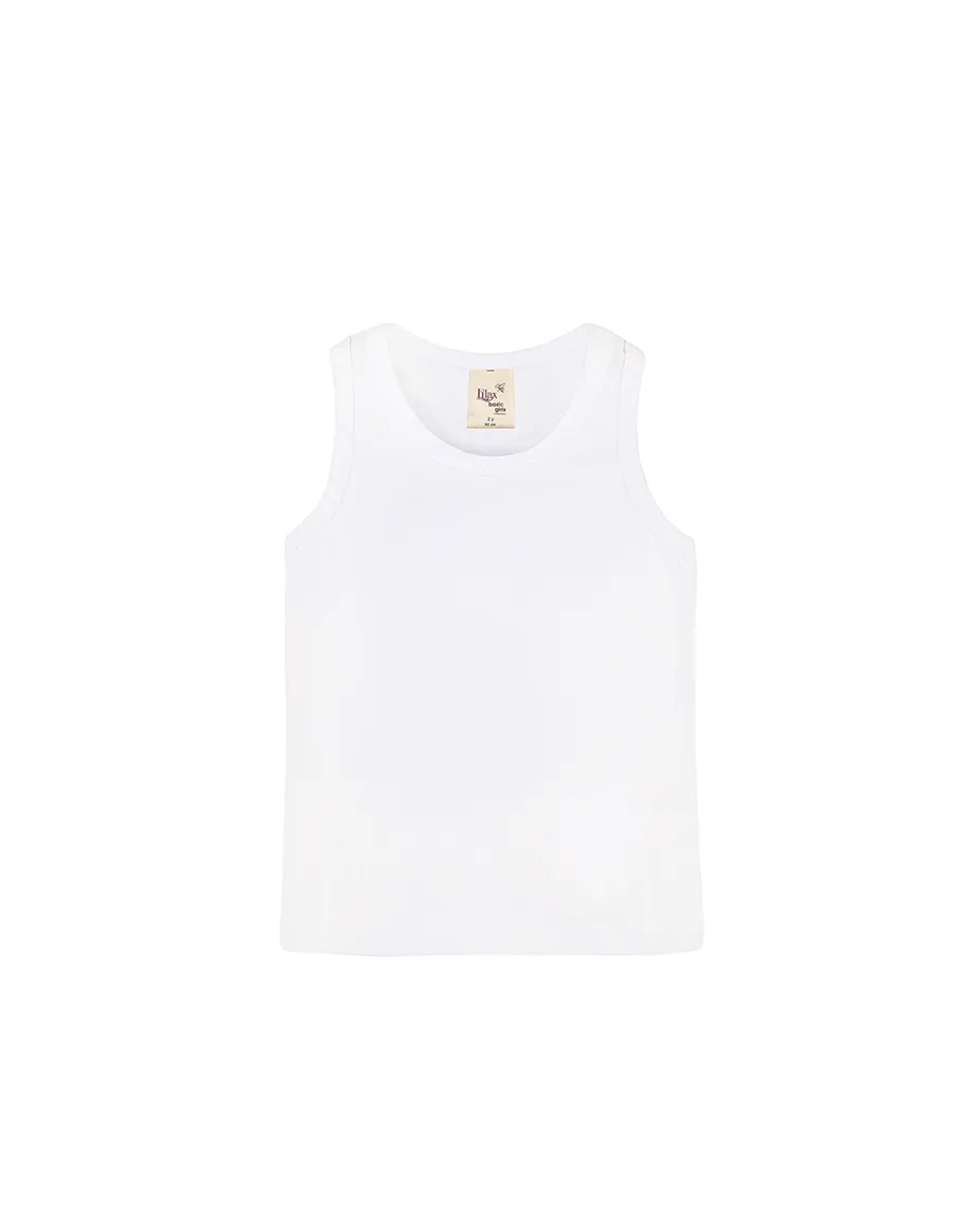 Toddler Cotton Basic Racerback Tanktop