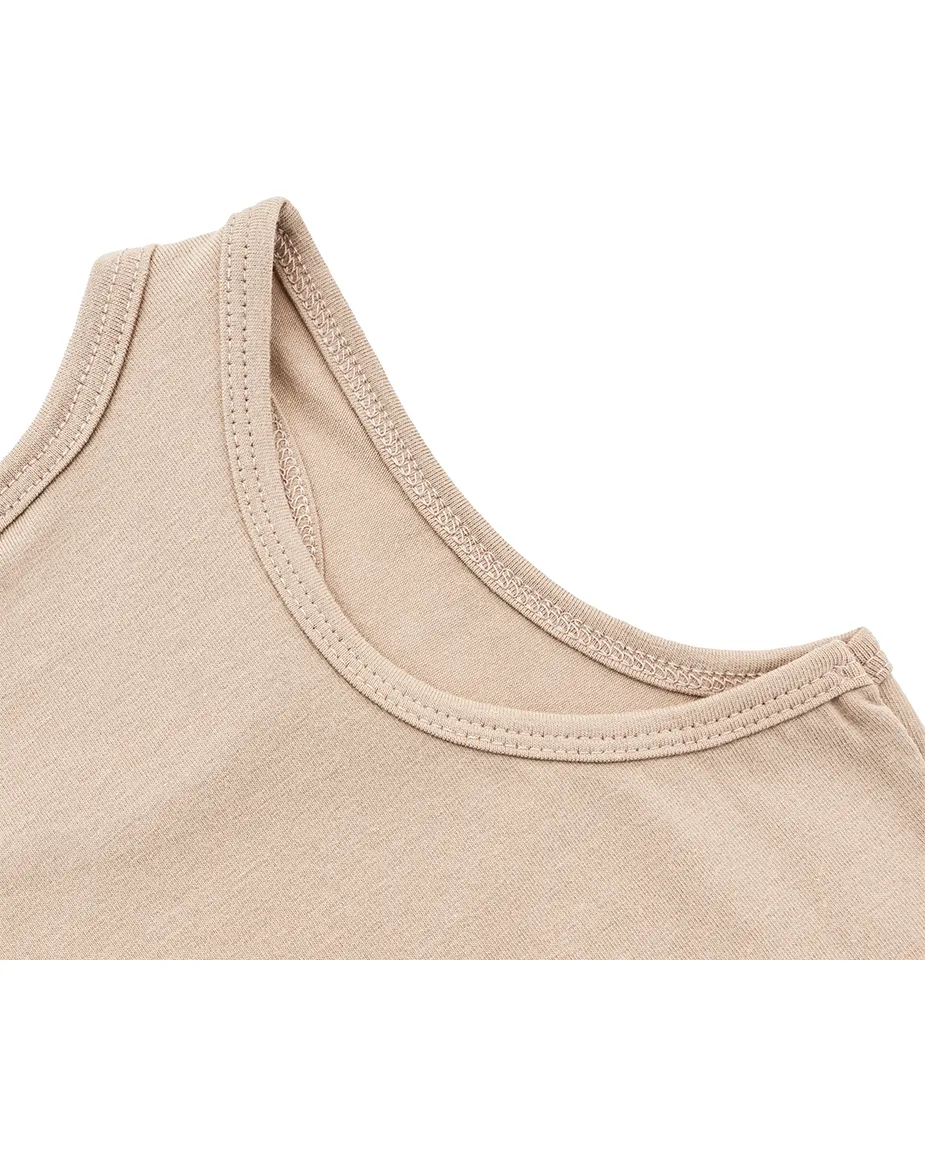 Toddler Cotton Basic Racerback Tanktop