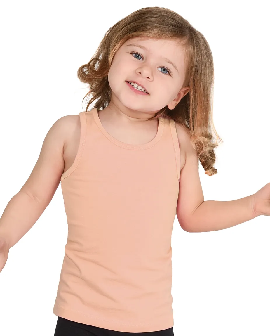 Toddler Cotton Basic Racerback Tanktop