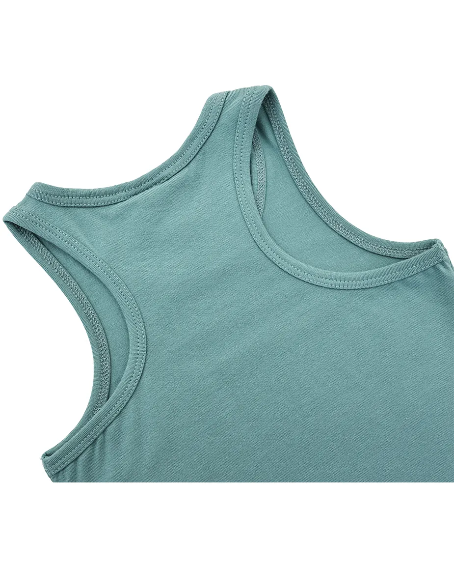 Toddler Cotton Basic Racerback Tanktop