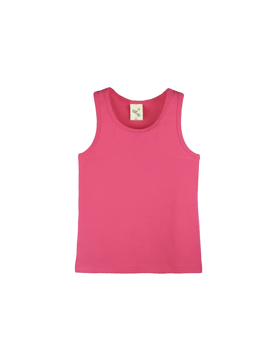 Toddler Cotton Basic Racerback Tanktop
