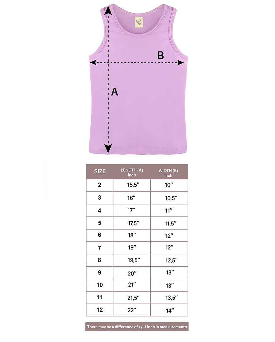 Toddler Cotton Basic Racerback Tanktop