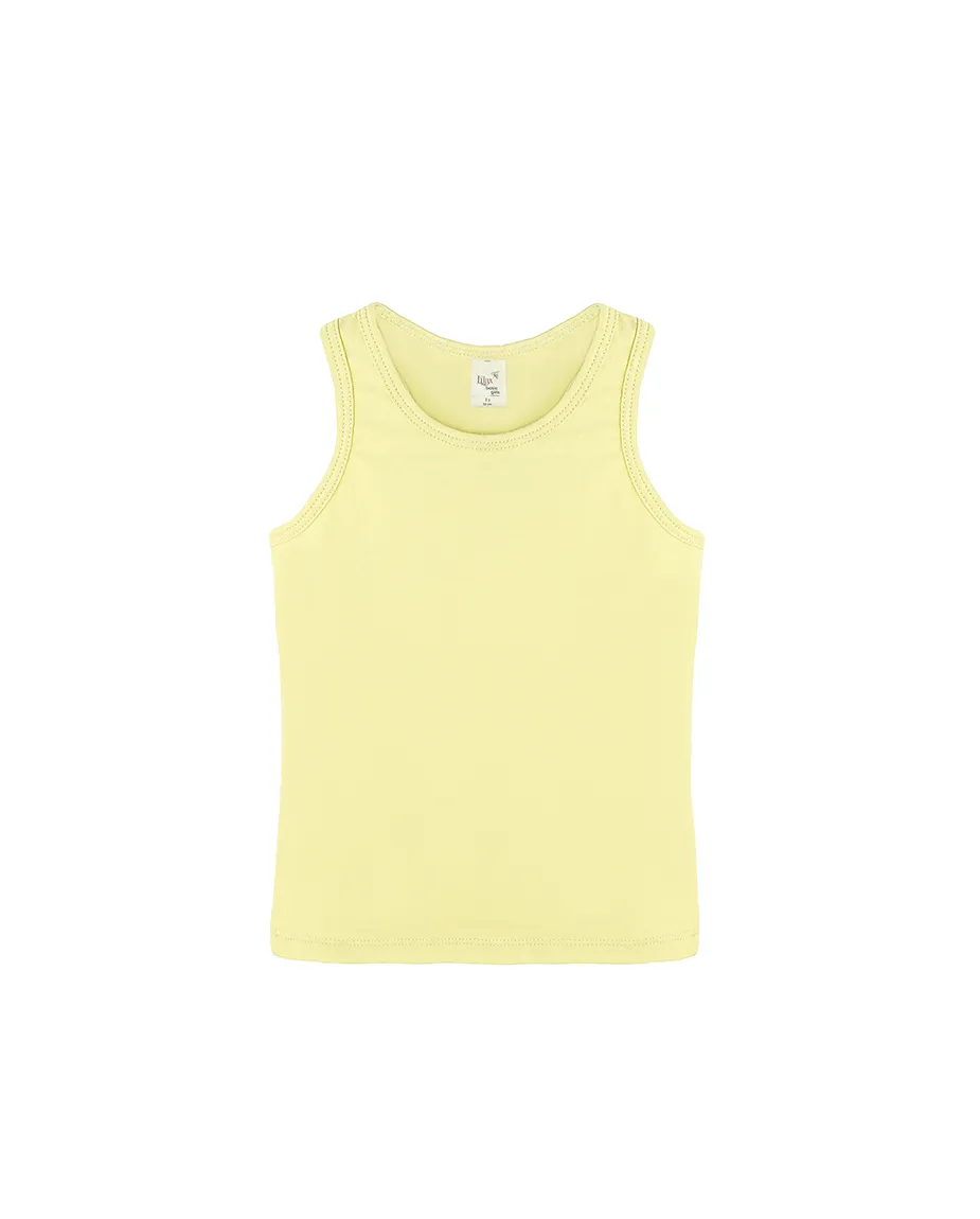 Toddler Cotton Basic Racerback Tanktop