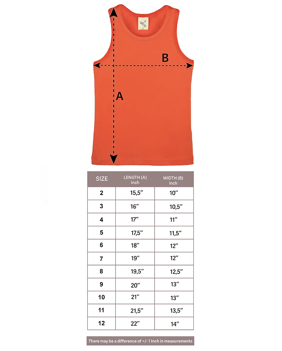 Toddler Cotton Basic Racerback Tanktop