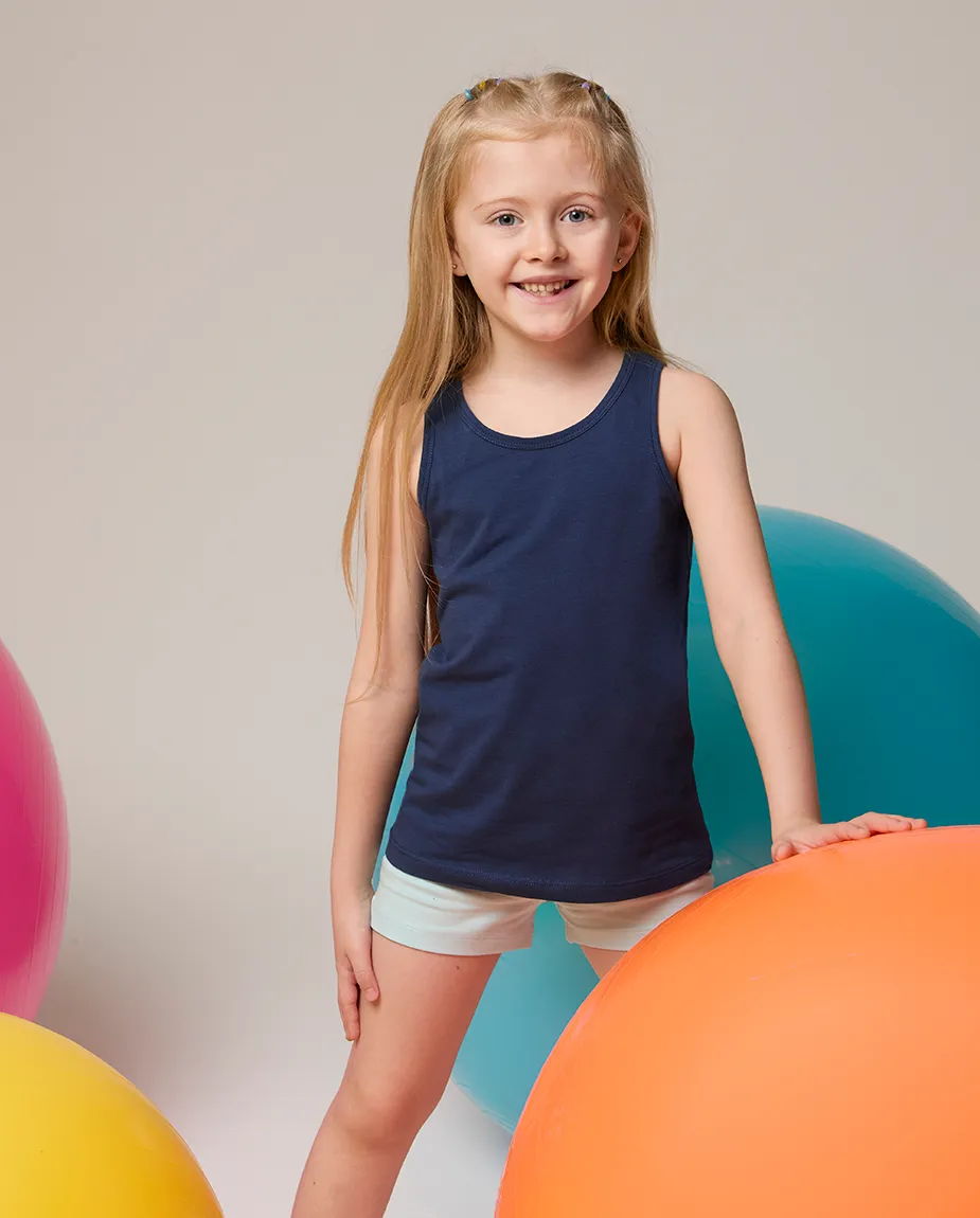 Toddler Cotton Basic Racerback Tanktop