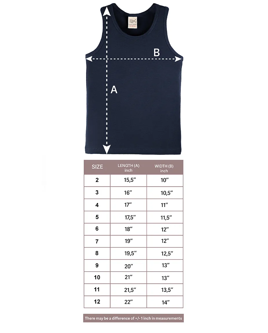 Toddler Cotton Basic Racerback Tanktop