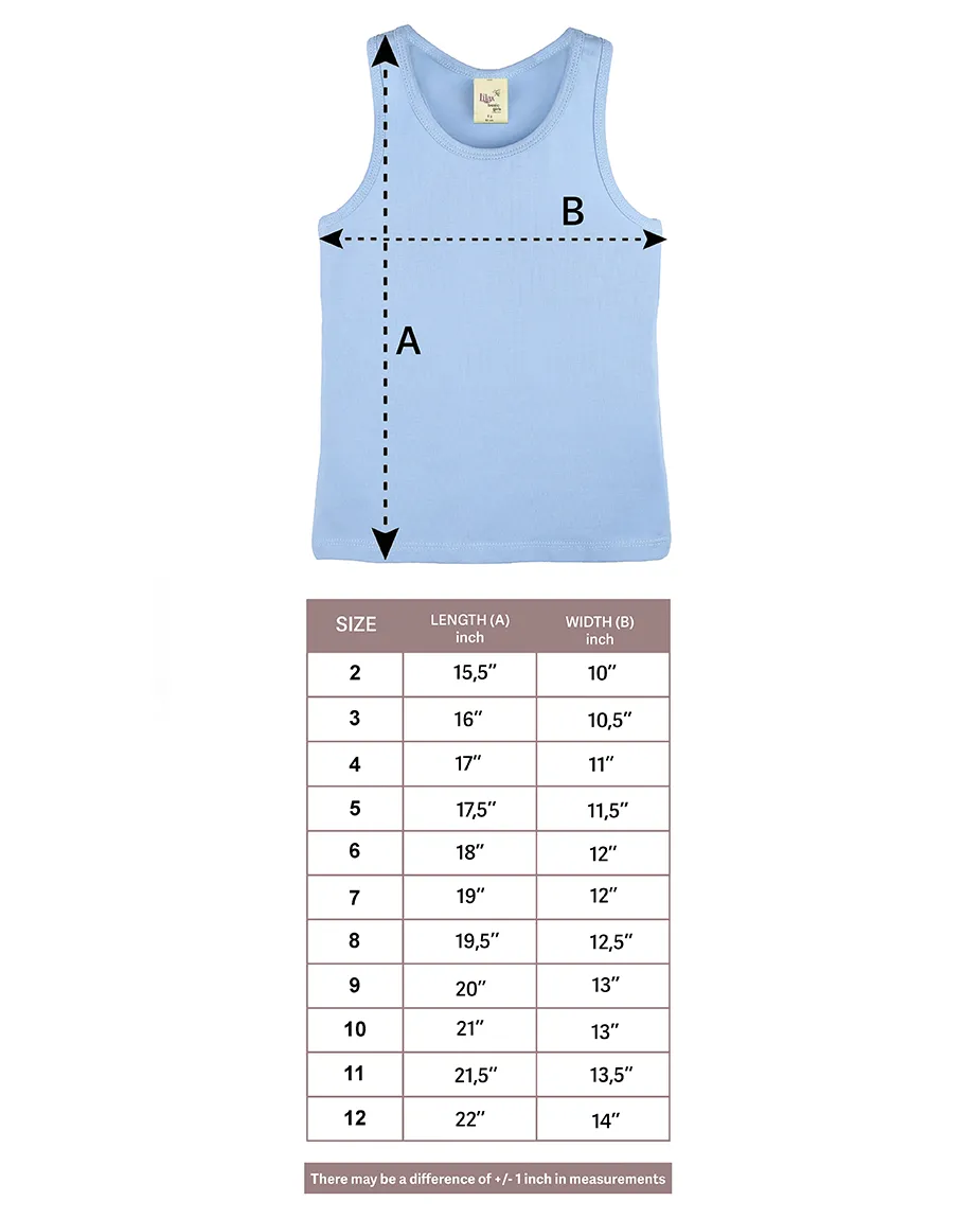 Toddler Cotton Basic Racerback Tanktop