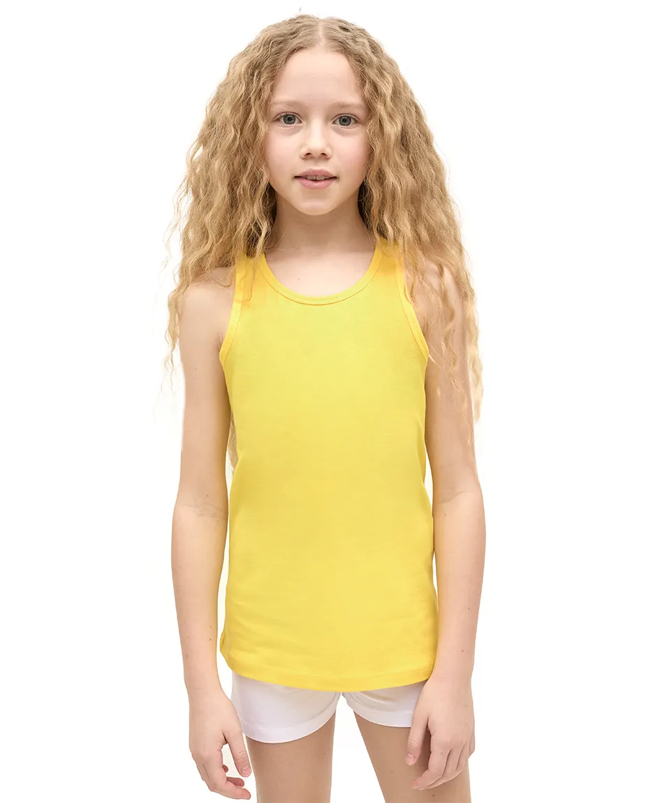 Toddler Cotton Basic Racerback Tanktop