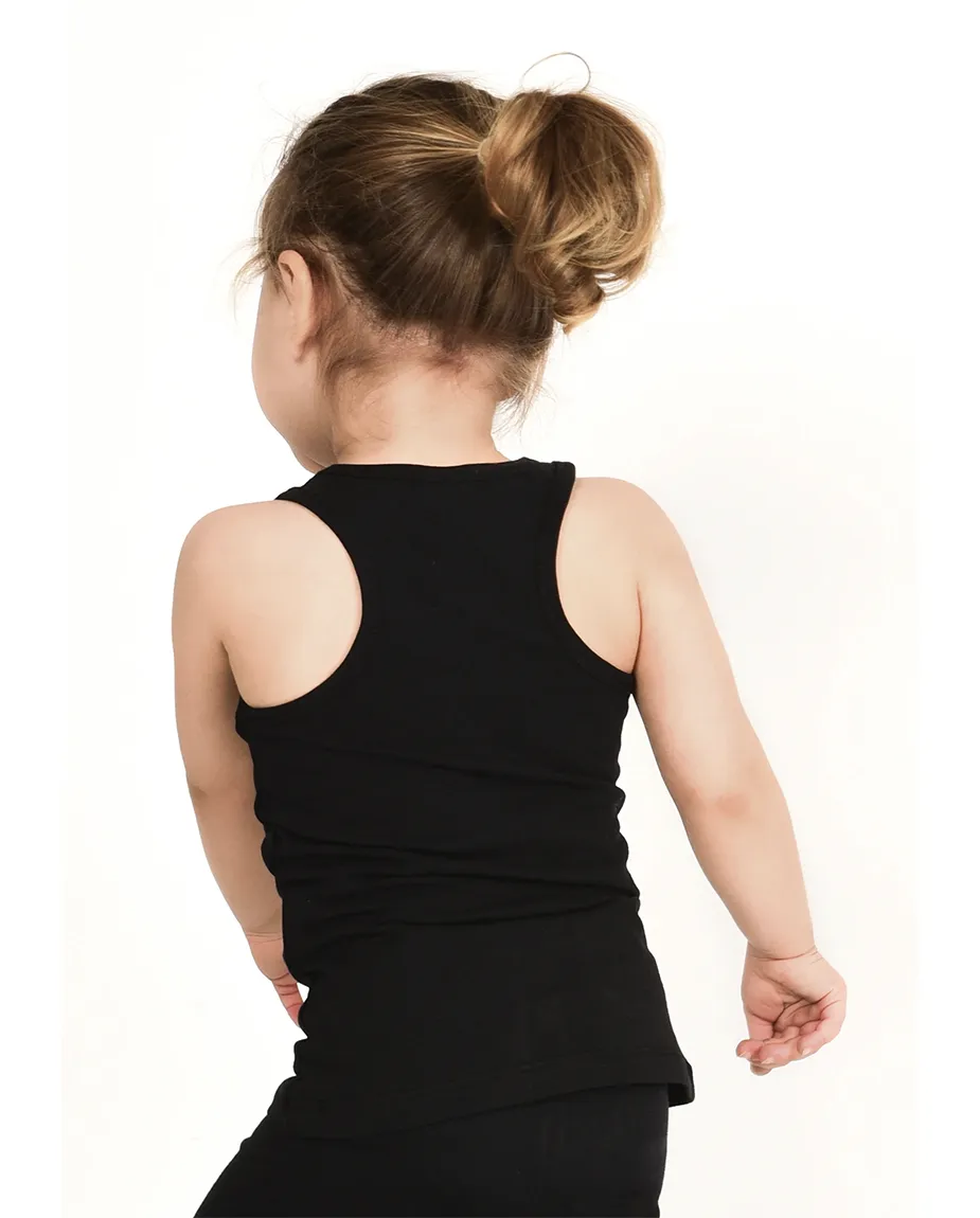 Toddler Cotton Basic Racerback Tanktop