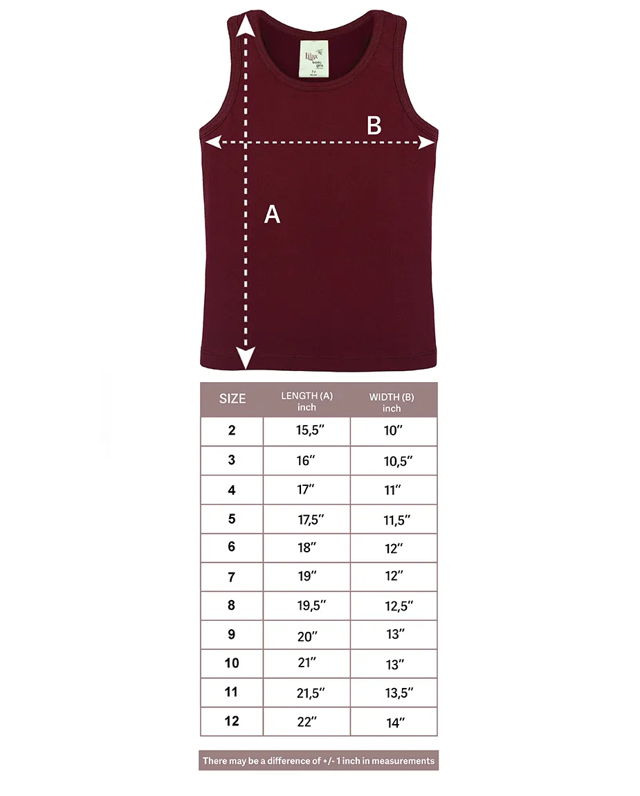 Toddler Cotton Basic Racerback Tanktop