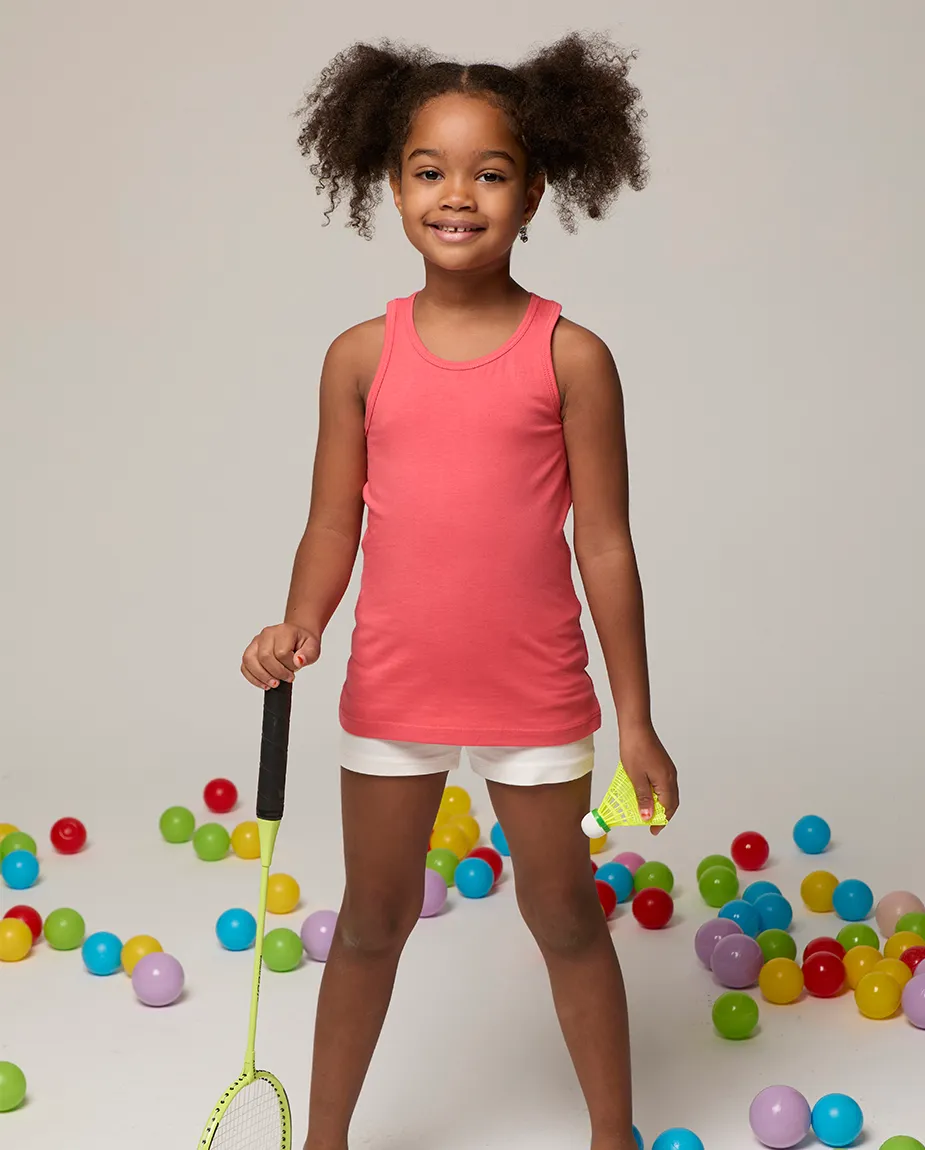 Toddler Cotton Basic Racerback Tanktop
