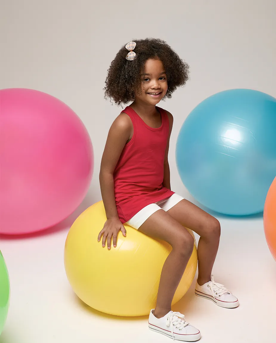 Toddler Cotton Basic Racerback Tanktop