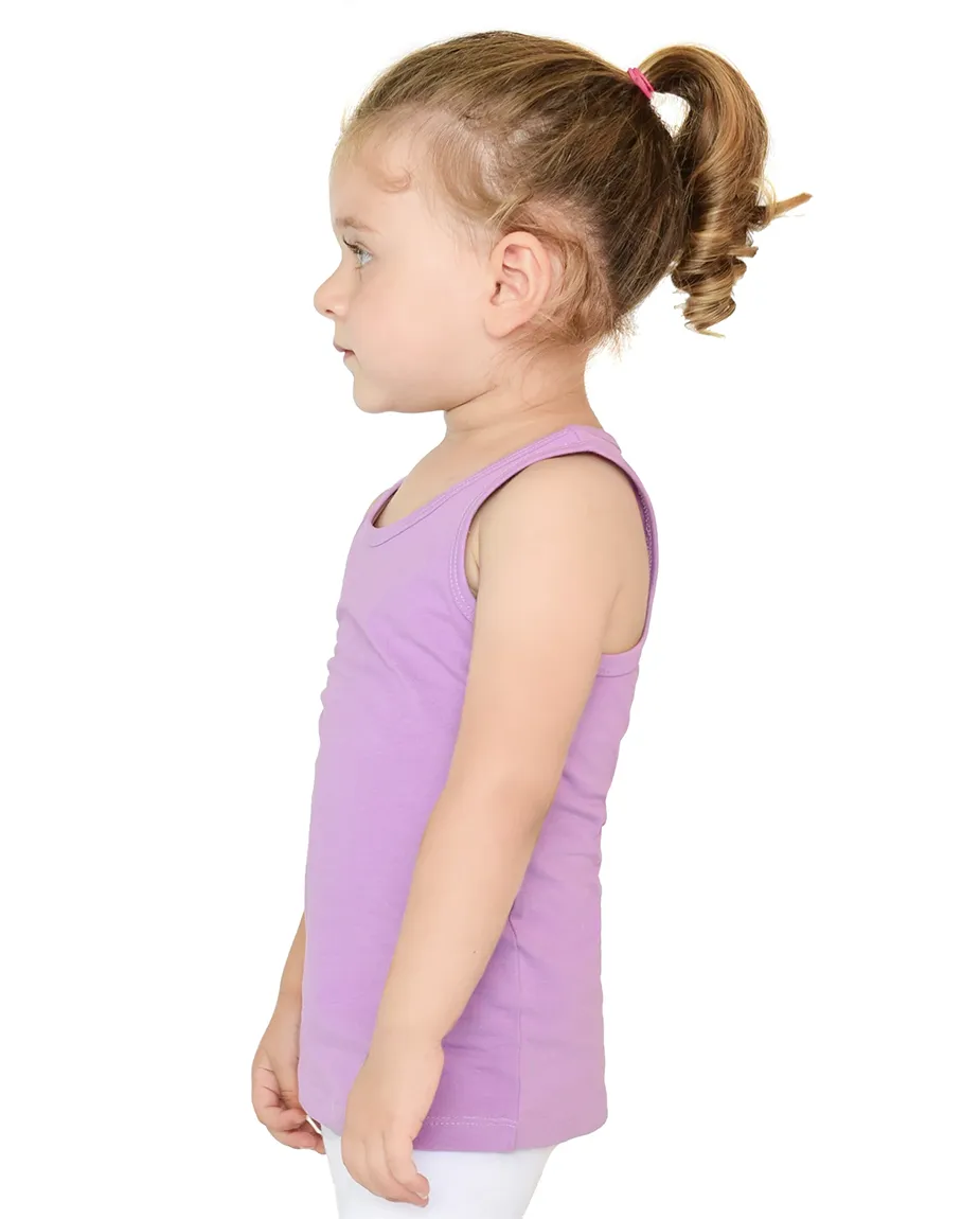 Toddler Cotton Basic Racerback Tanktop