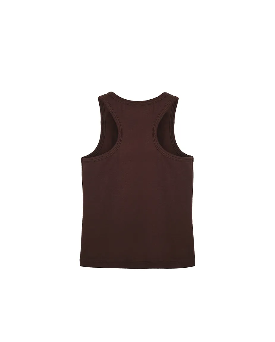 Toddler Cotton Basic Racerback Tanktop