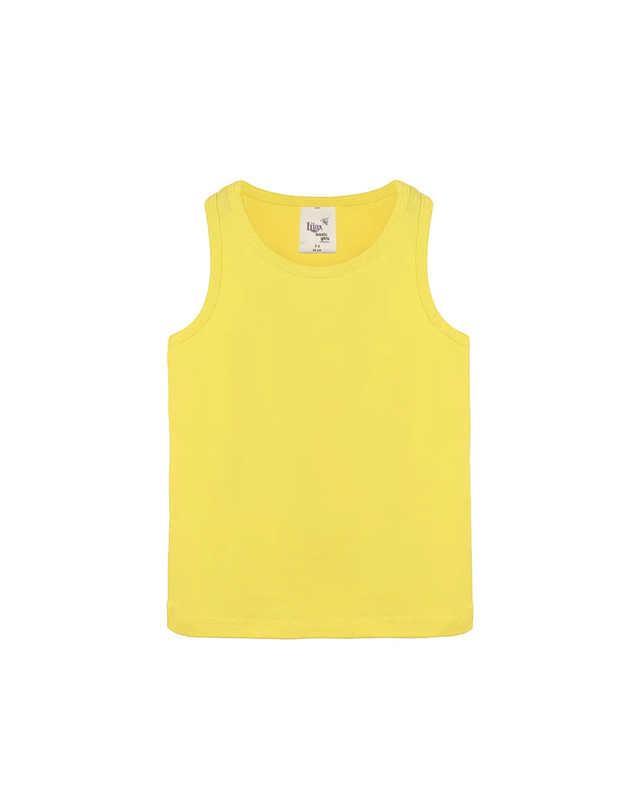Toddler Cotton Basic Racerback Tanktop