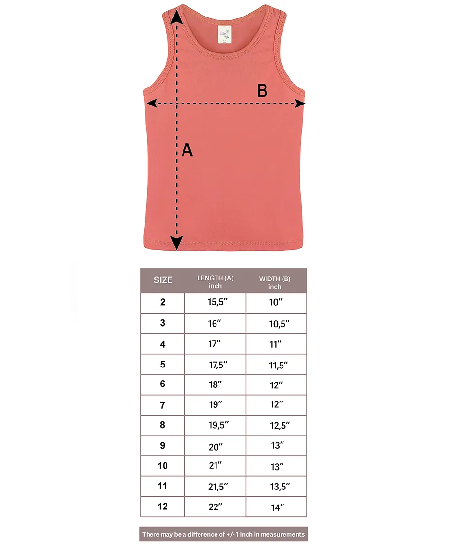 Toddler Cotton Basic Racerback Tanktop