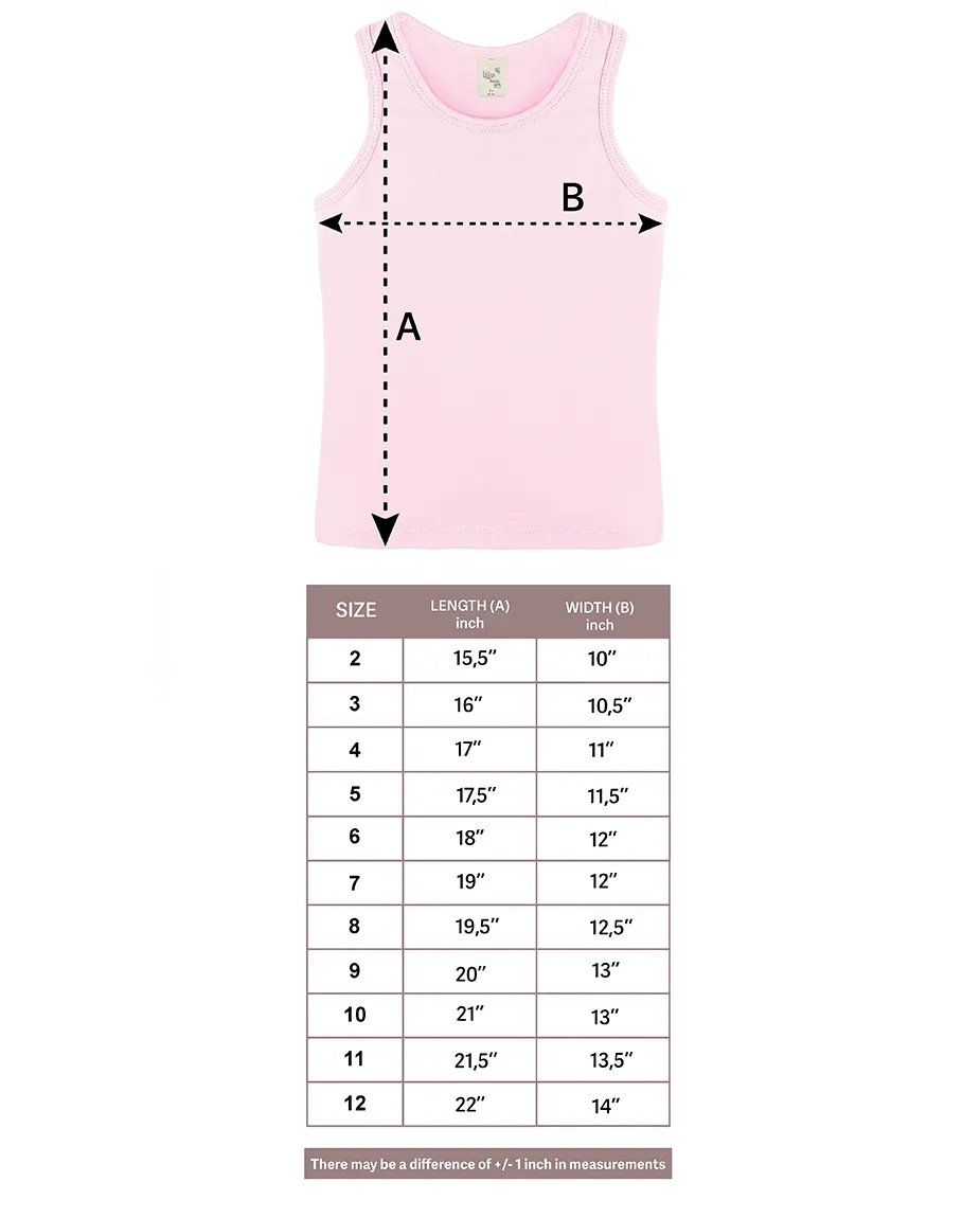 Toddler Cotton Basic Racerback Tanktop