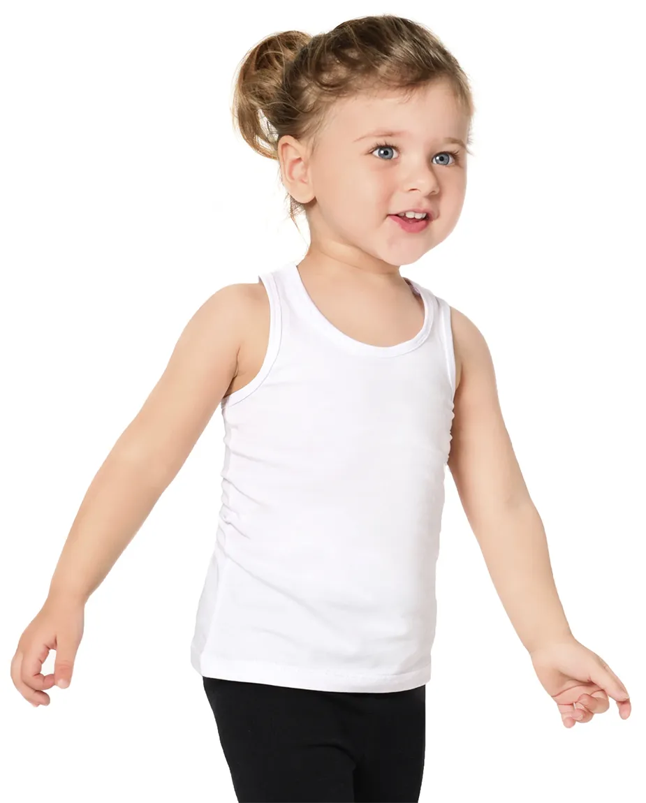 Toddler Cotton Basic Racerback Tanktop