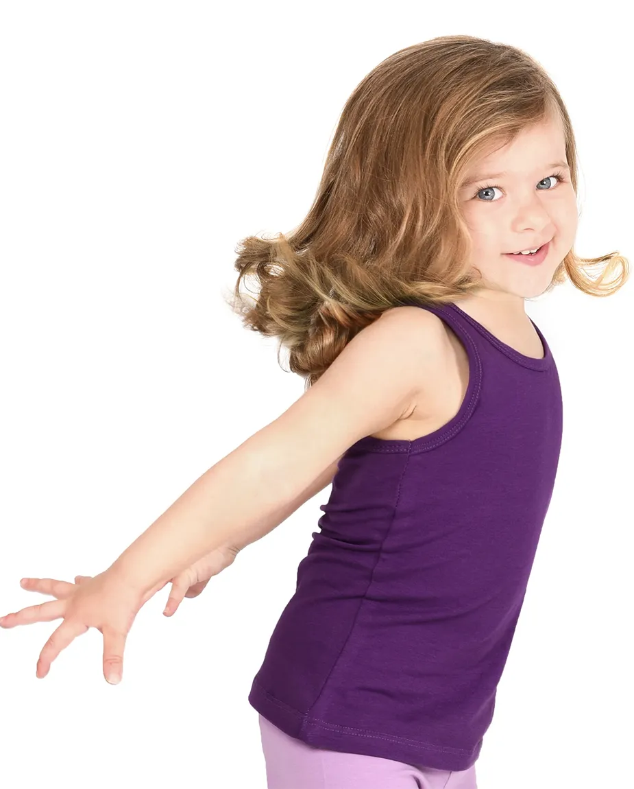 Toddler Cotton Basic Racerback Tanktop