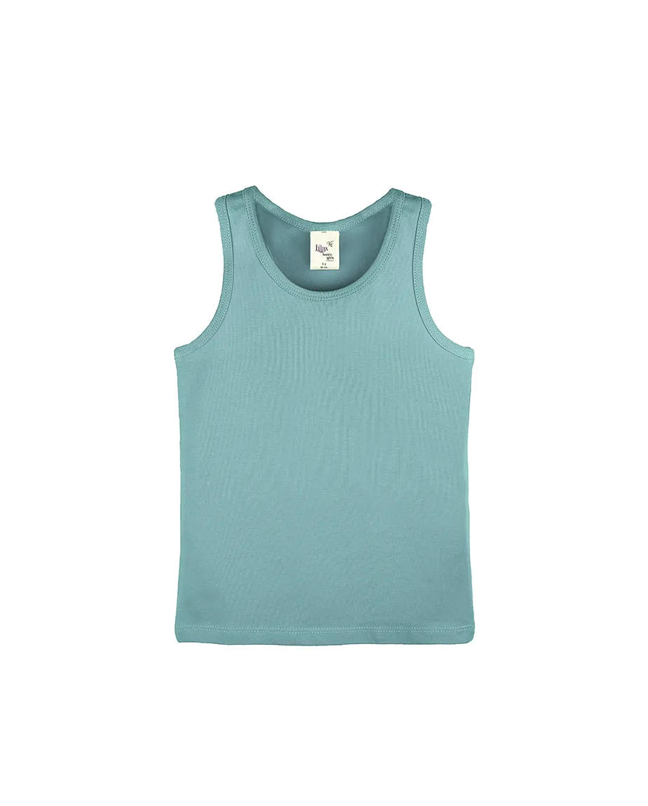 Toddler Cotton Basic Racerback Tanktop