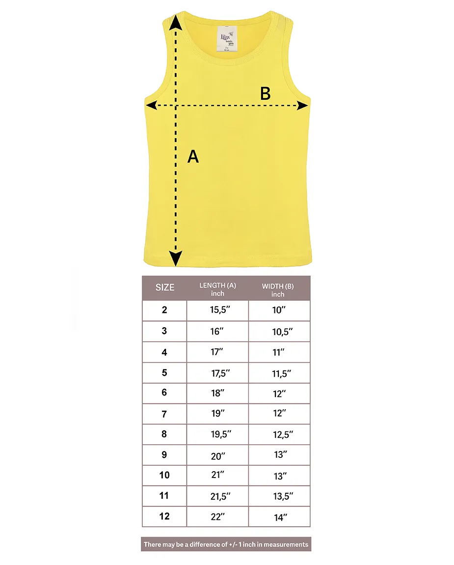 Toddler Cotton Basic Racerback Tanktop