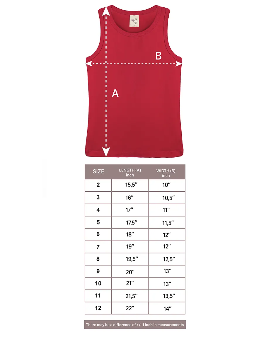 Toddler Cotton Basic Racerback Tanktop