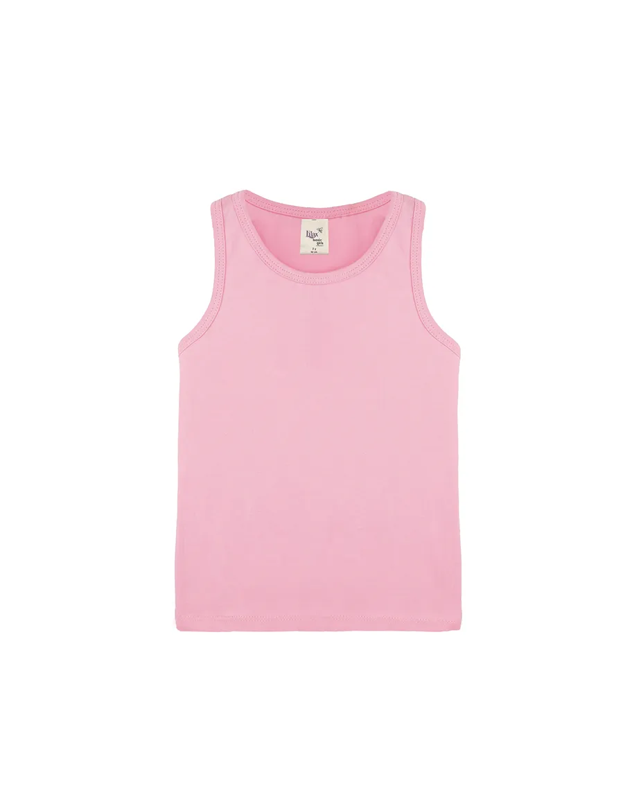 Toddler Cotton Basic Racerback Tanktop