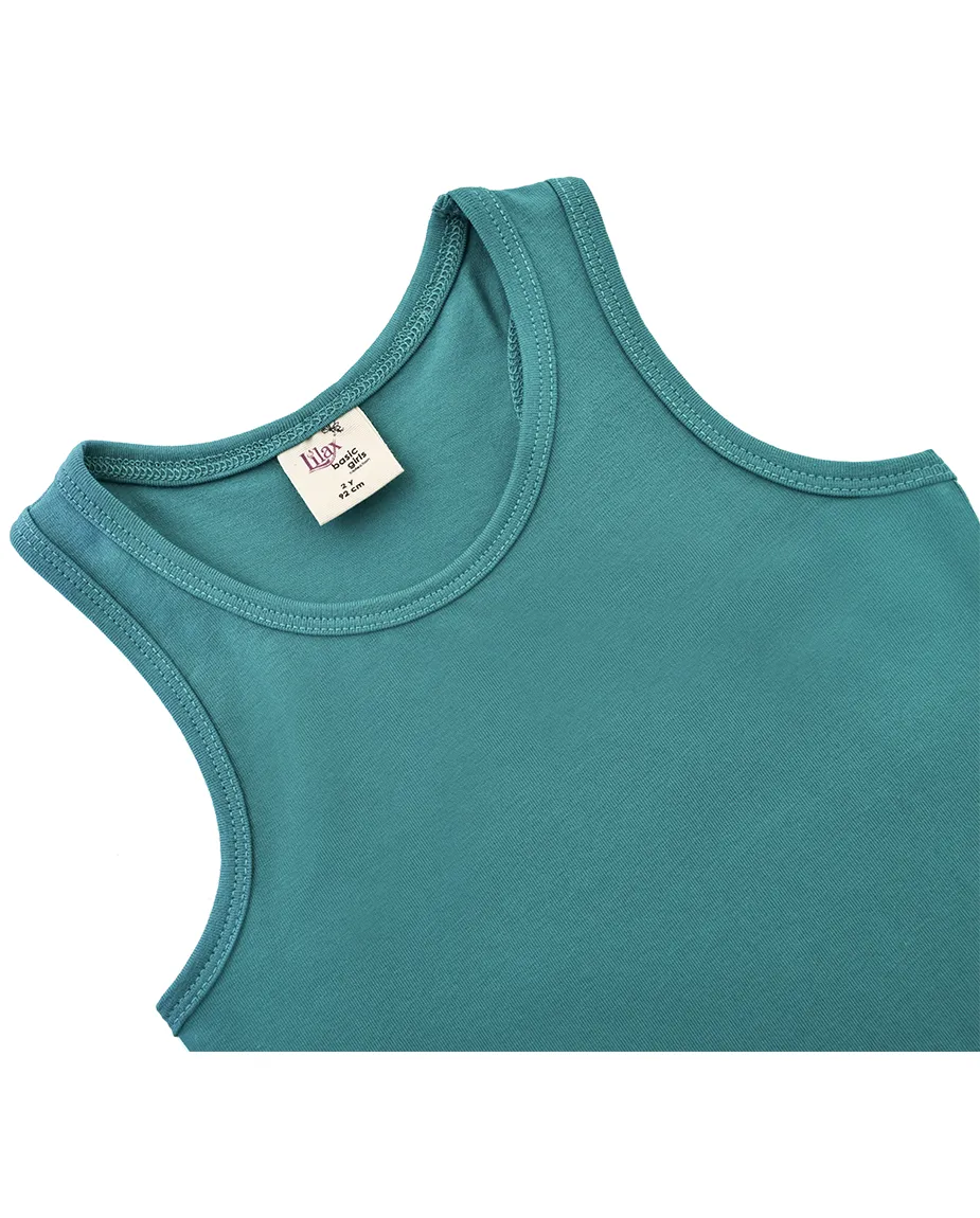 Toddler Cotton Basic Racerback Tanktop