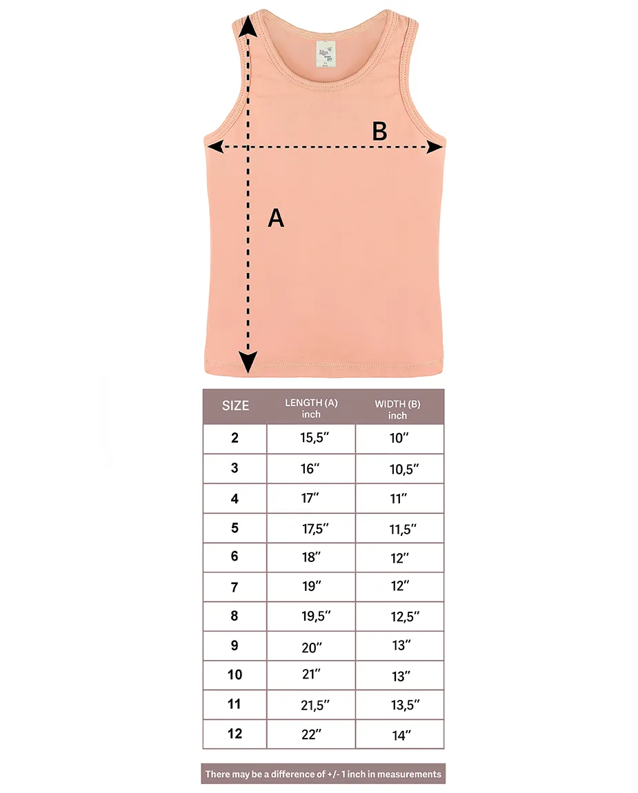 Toddler Cotton Basic Racerback Tanktop