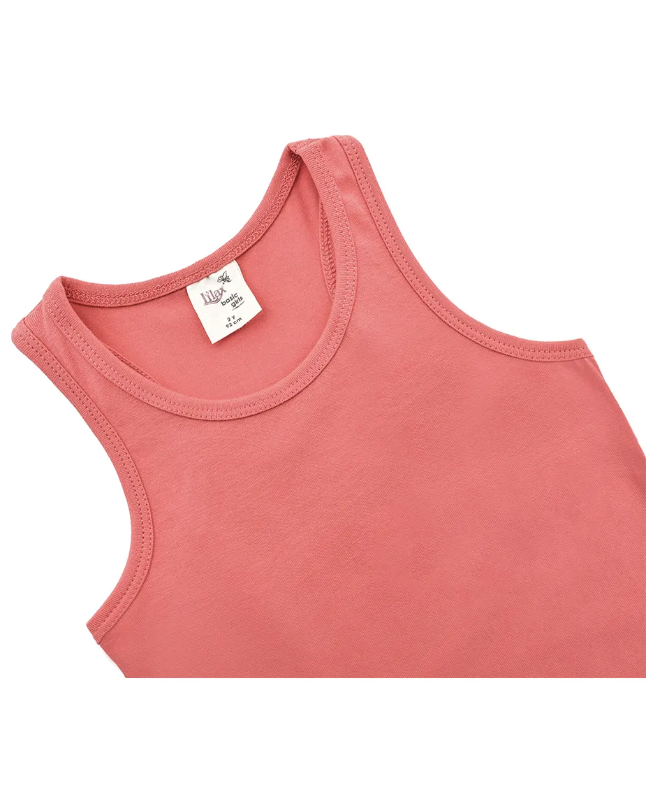 Toddler Cotton Basic Racerback Tanktop