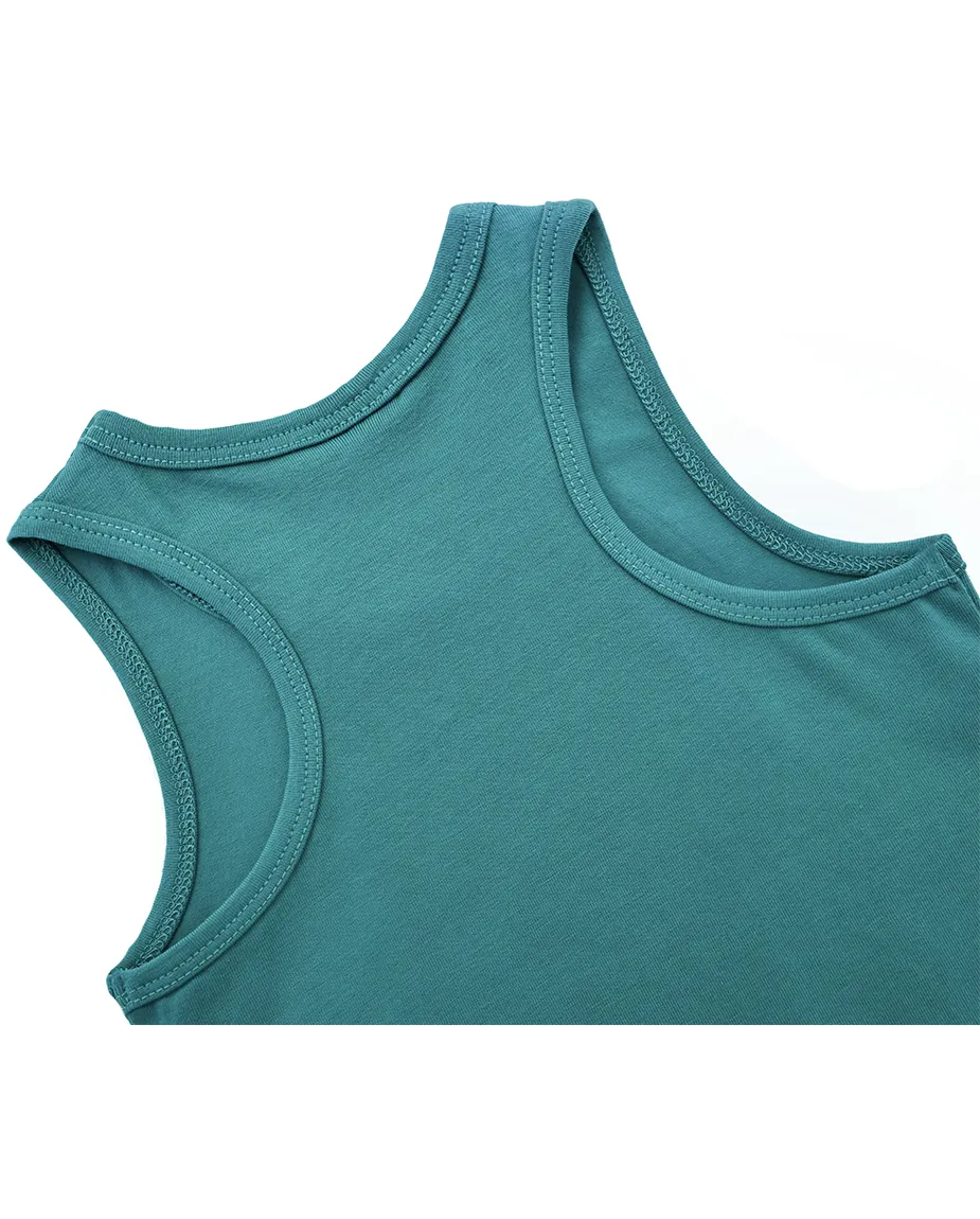 Toddler Cotton Basic Racerback Tanktop