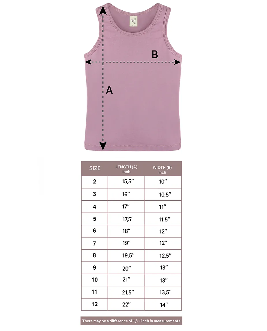 Toddler Cotton Basic Racerback Tanktop