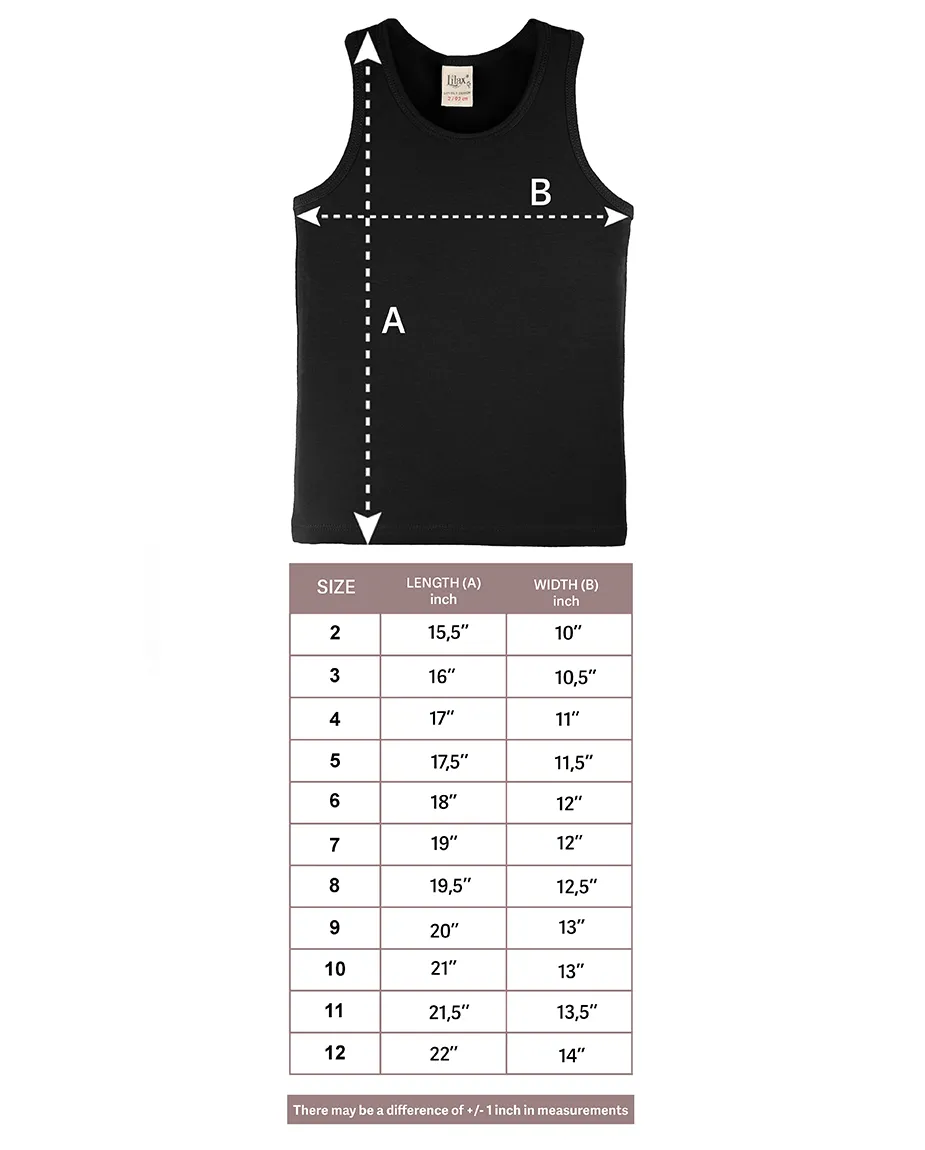 Toddler Cotton Basic Racerback Tanktop