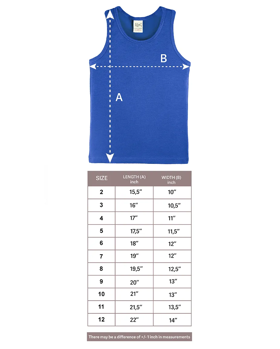 Toddler Cotton Basic Racerback Tanktop