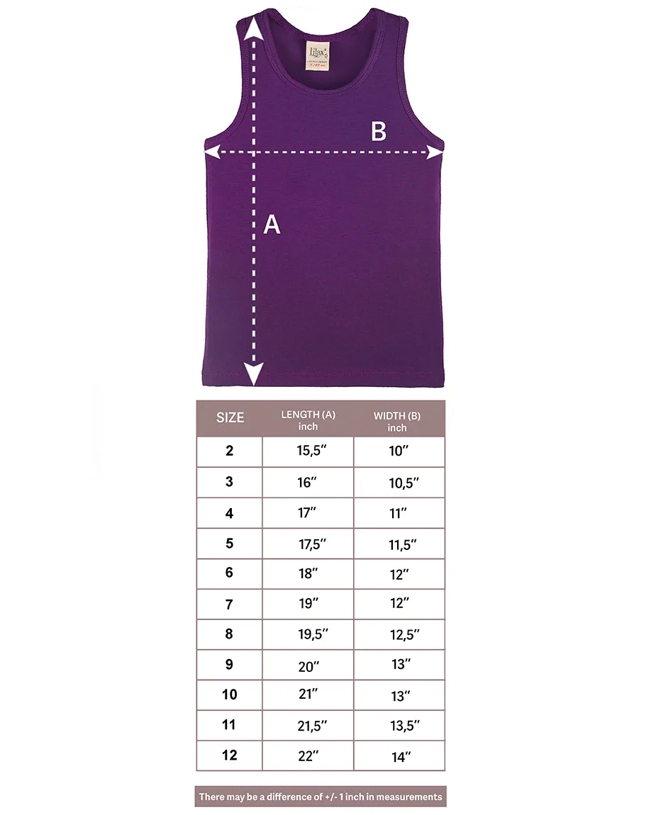 Toddler Cotton Basic Racerback Tanktop