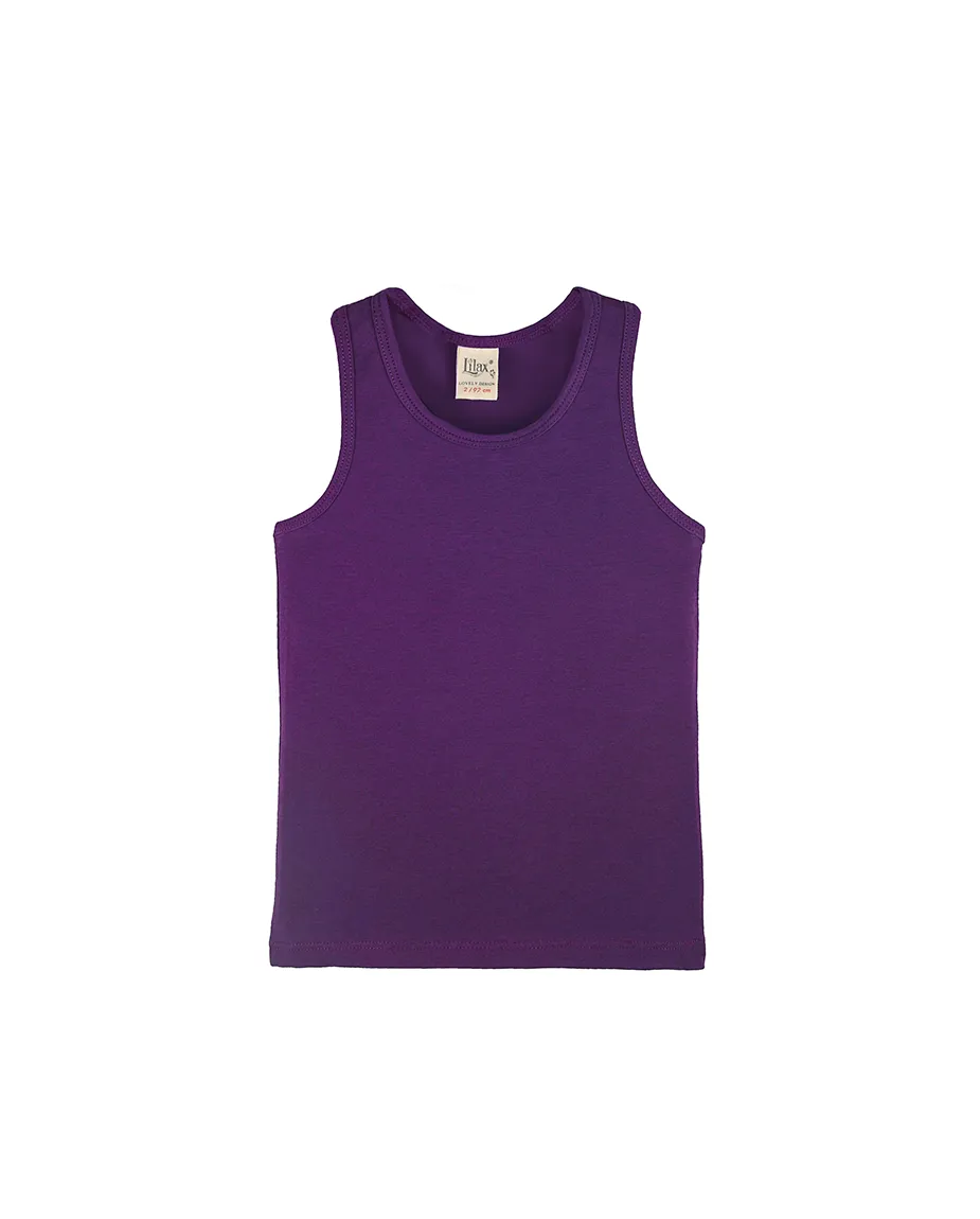 Toddler Cotton Basic Racerback Tanktop