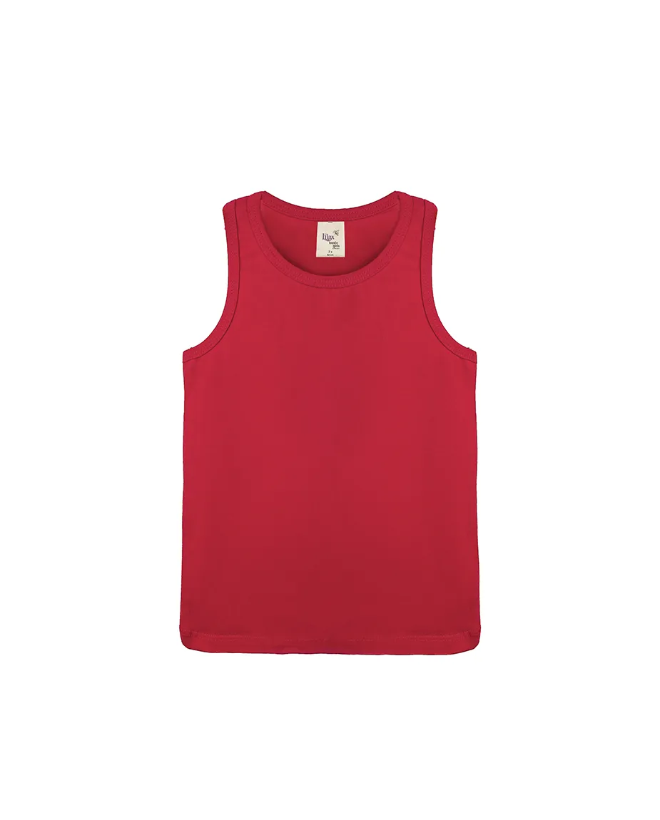 Toddler Cotton Basic Racerback Tanktop