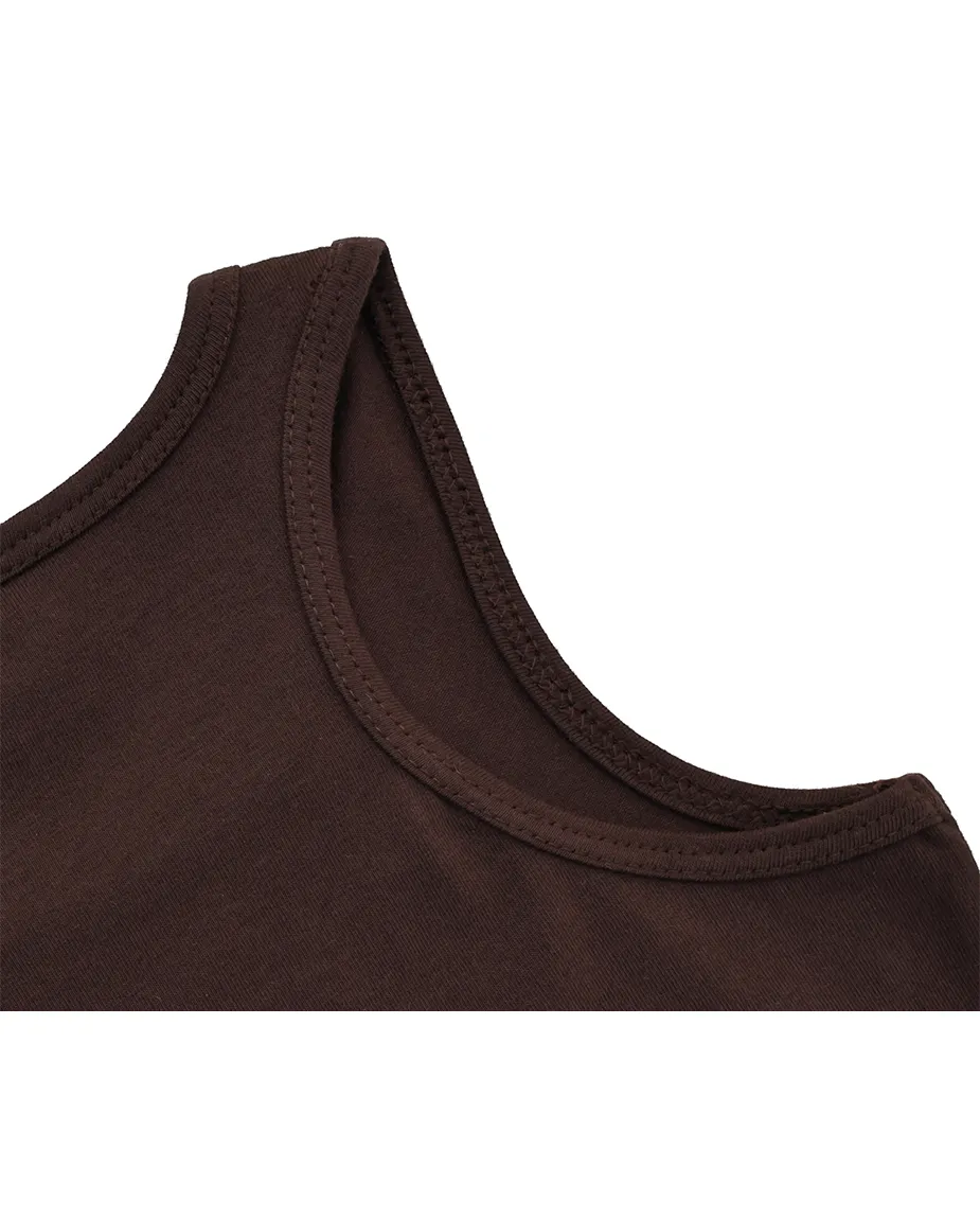 Toddler Cotton Basic Racerback Tanktop