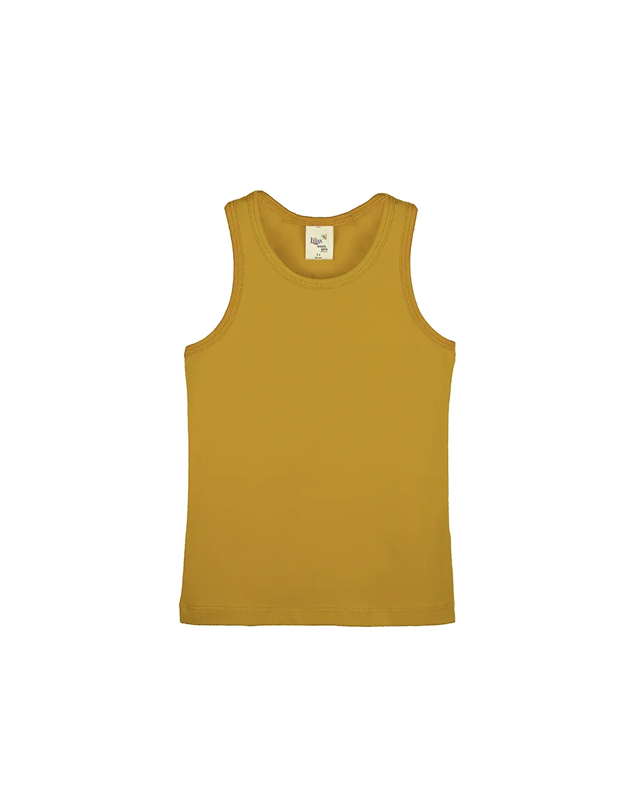 Toddler Cotton Basic Racerback Tanktop