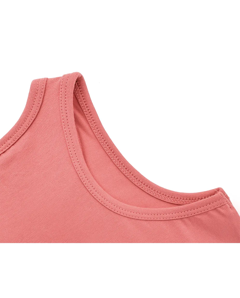 Toddler Cotton Basic Racerback Tanktop