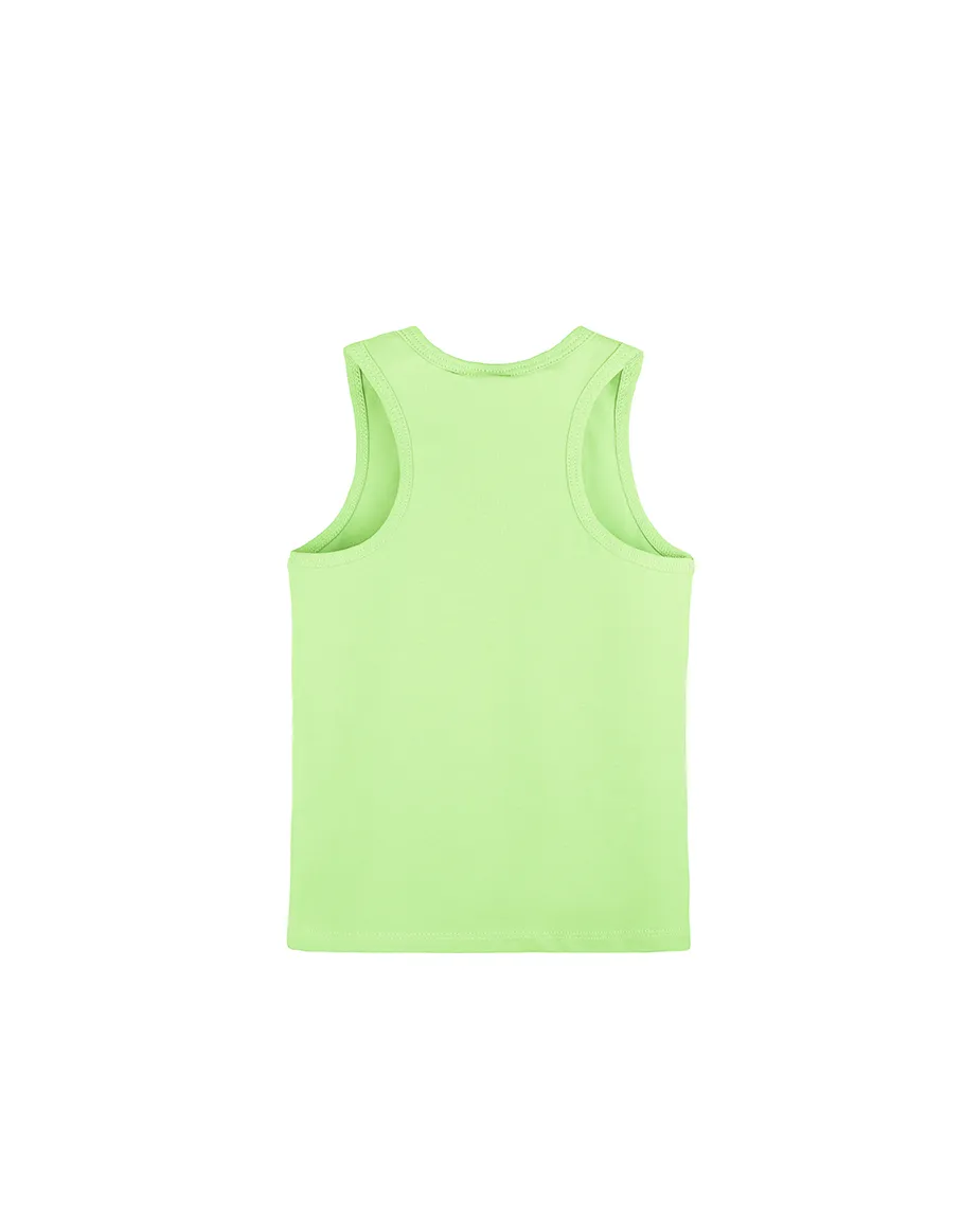 Toddler Cotton Basic Racerback Tanktop